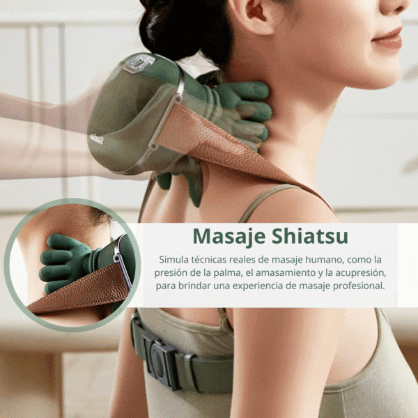 Masajeador de Cuello Shiatsu